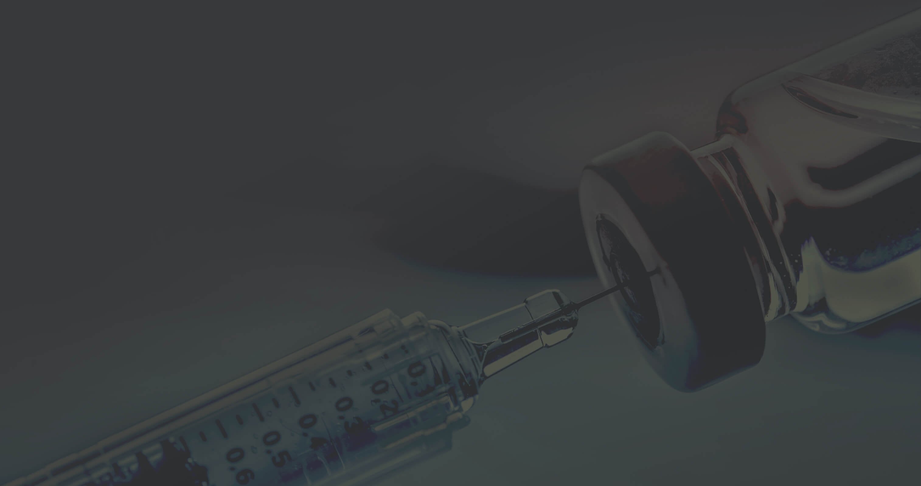 vaccine vial background