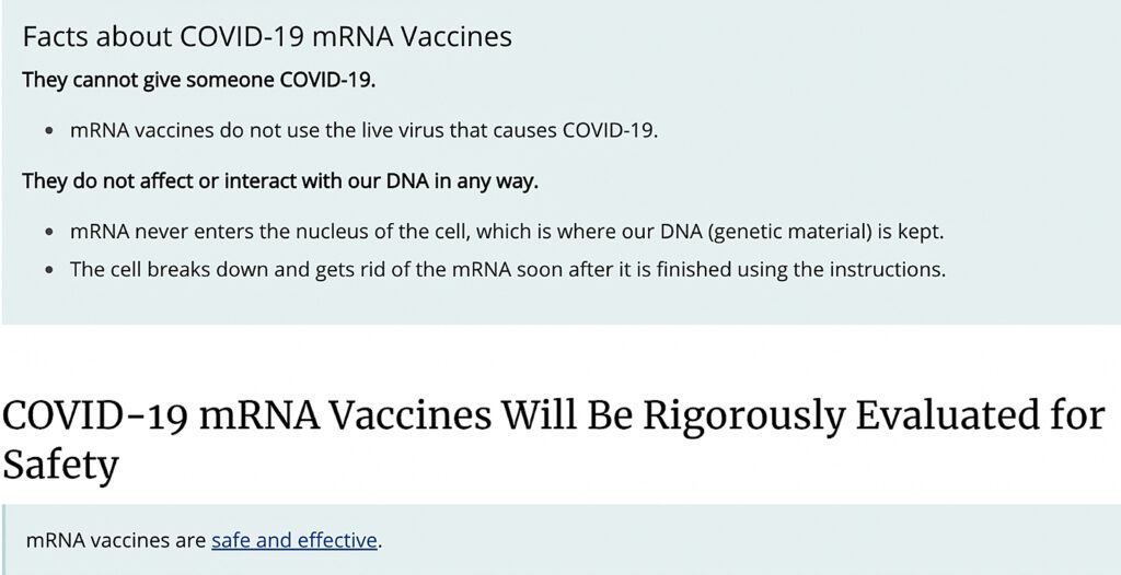 2021 hechos vacunas covid mrna