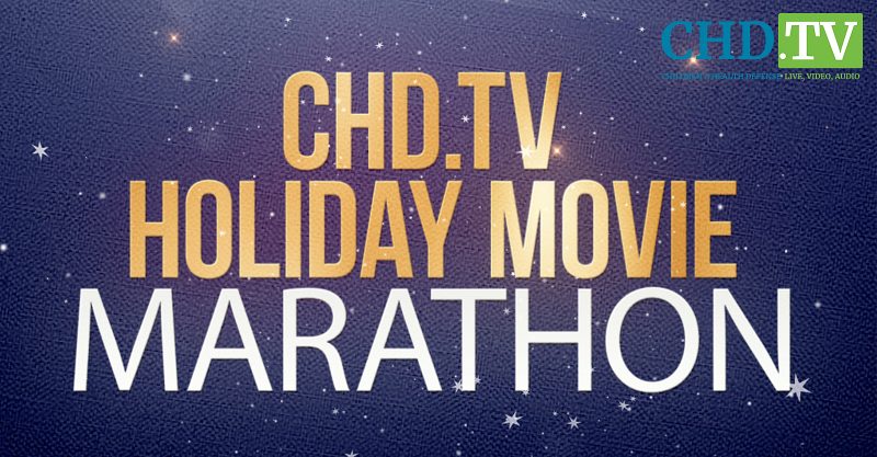 Kick off the holidays with CHD.TV! Tune into our Holiday Movie Marathon, launching Dec. 23 and running every day through Jan. 1, 2022.