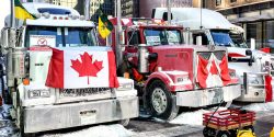Reacting to truck blockades in Ottawa and at the U.S. border, Ontario Premier Doug Ford today declared a state of emergency.