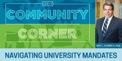 This week’s episode of “Community Corner” featured an interview with Attorney Ray Flores II, a health freedom and civil rights attorney.