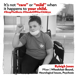 Child in wheelchair