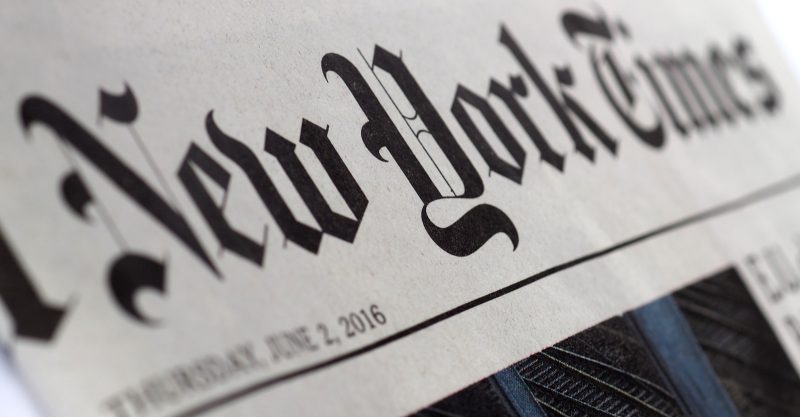 New York Times Shills for Pharma Under Guise of ‘Fact Checking’