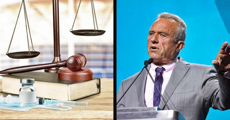 gavel, vaccine and rfk jr.