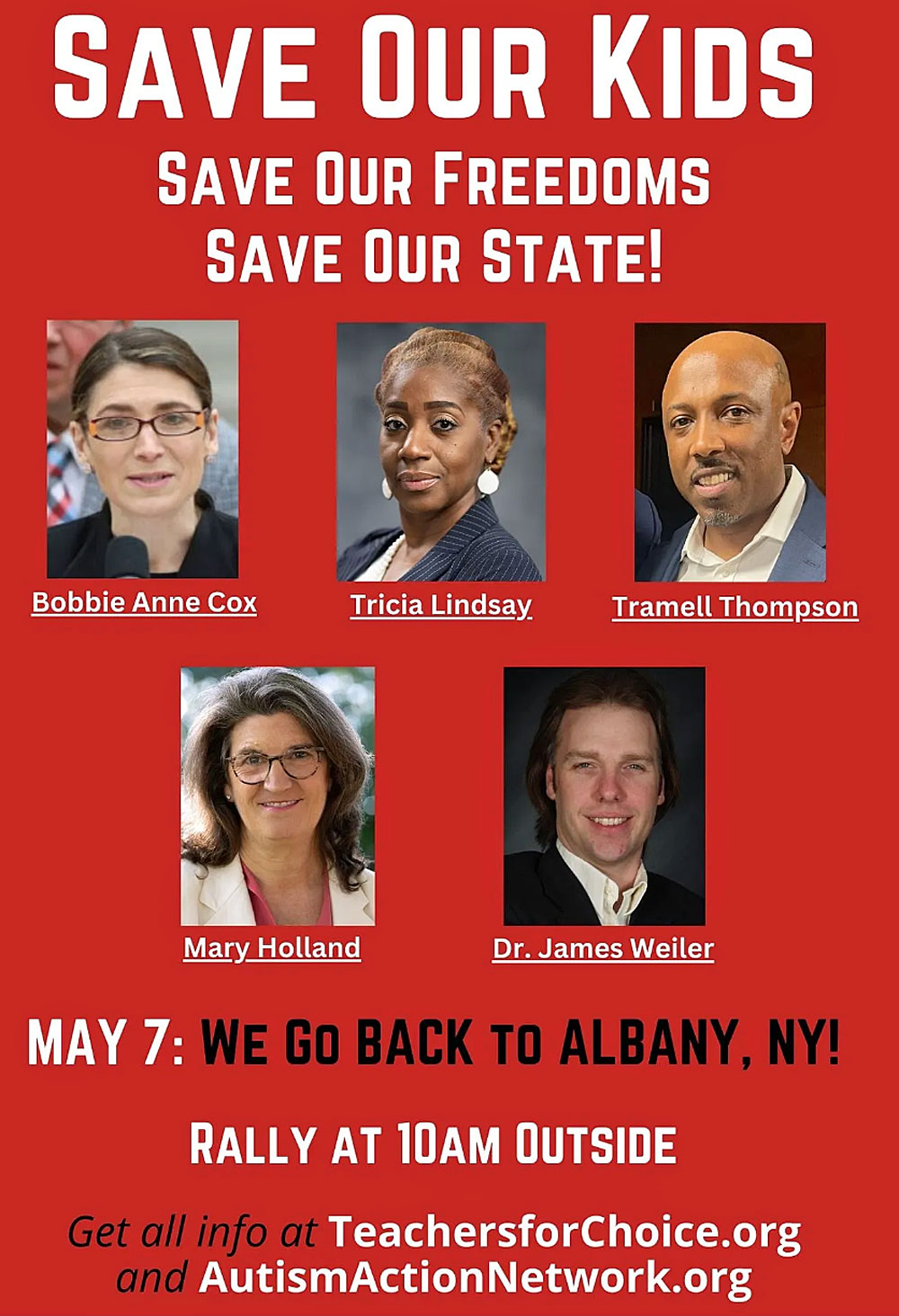 May 7: Join the Medical Freedom Rally in Albany, New York • Children's ...