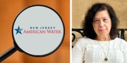 alla goldman and new jersery american water logo