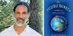 arthur firstenberg photo and book cover for "The Invisible Rainbow"
