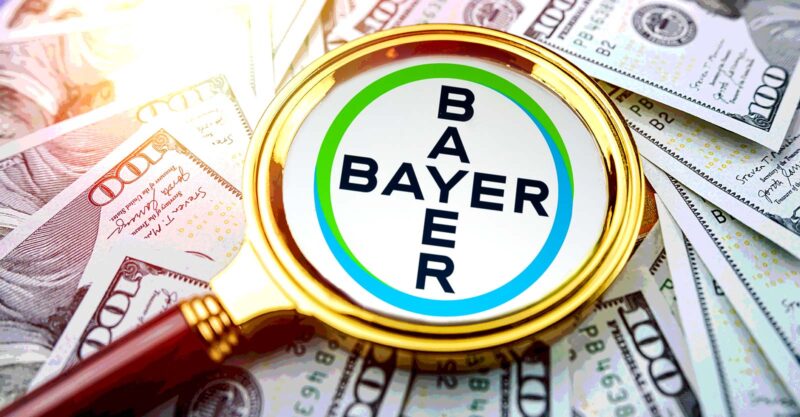 money and bayer logo