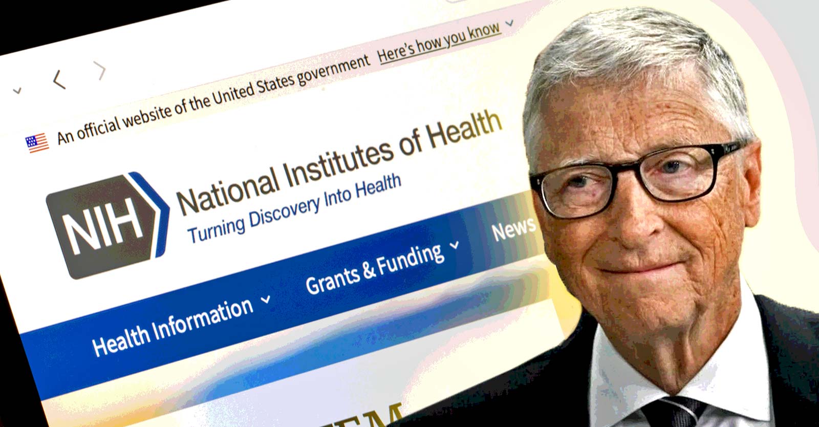 nih website and bill gates