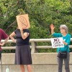 people protesting data centers
