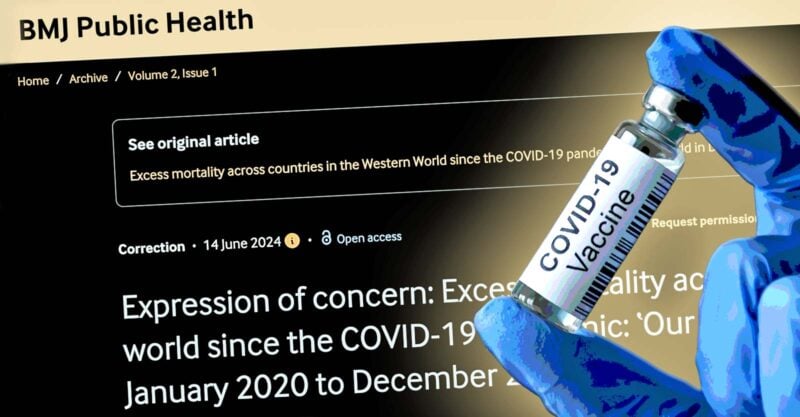 bmj screenshot and covid vaccine