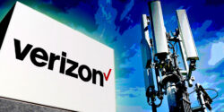 verizon logo and cell tower