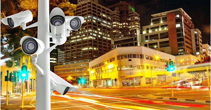 cameras AI city view