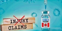 injury claims blocks and a covid vaccine