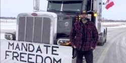 As the “Freedom Convoy” of truckers protesting Canada’s vaccine mandates rolled through southeast Alberta, Canadian Prime Minister Justin Trudeau Monday slammed conservative politicians, accusing them of fear-mongering.