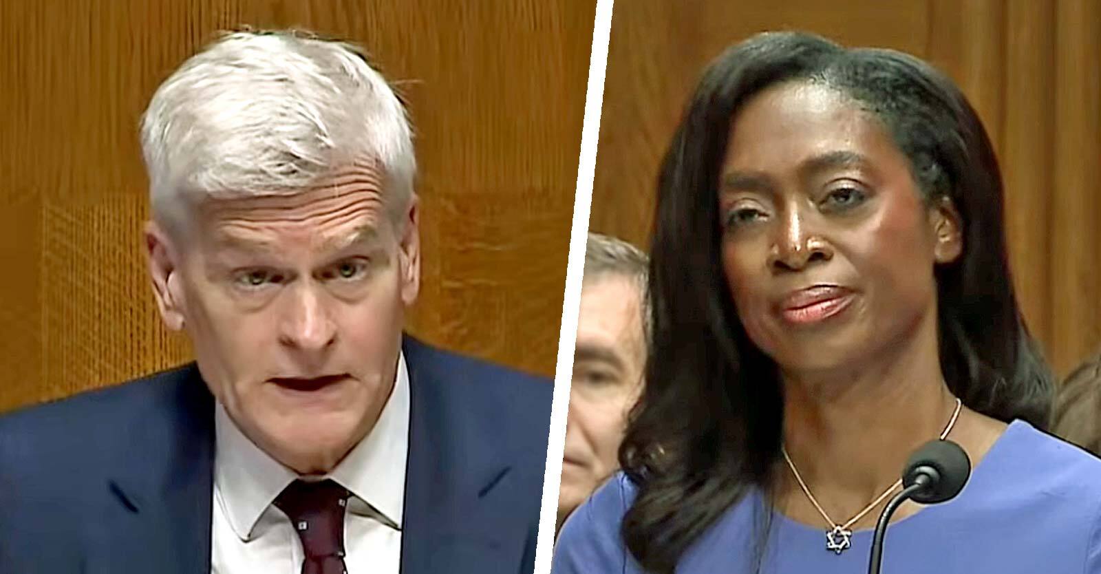 Bill Cassidy and Erica Schwartz