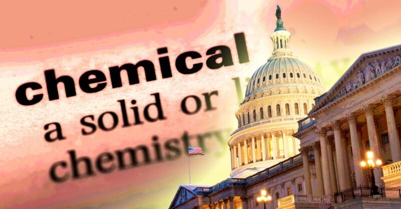 capitol building and word "chemical"