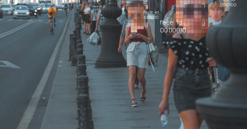 Face recognition and personal identification technologies in street surveillance cameras