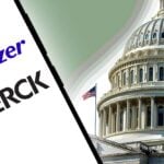 congress and pfizer and merck logos