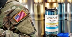 army uniform and covid vaccine
