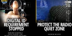 Good Morning CHD Episode graphic: Digital ID Requirement Stopped + Protect the Radio Quiet Zone