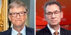 bill gates and albert bourla