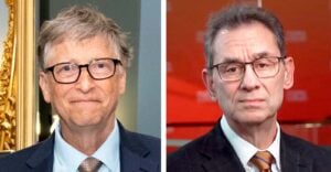 bill gates and albert bourla