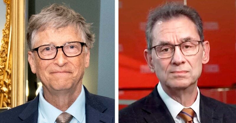 bill gates and albert bourla