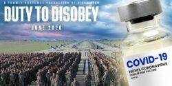 duty to disobey poster and covid vaccine