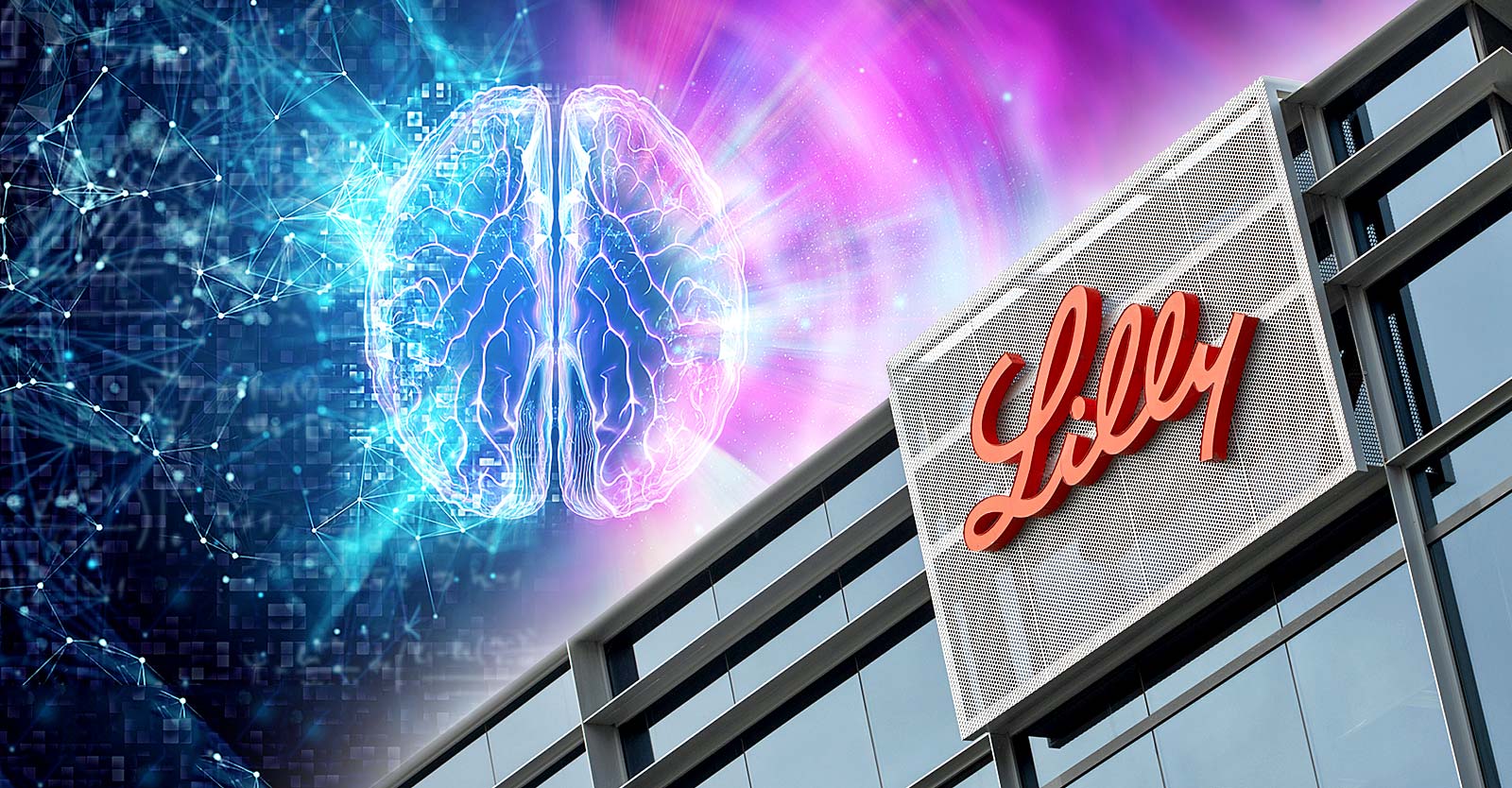 brain and eli lilly building