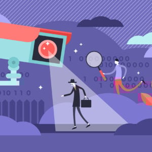 Illustration of person pointing out the rules on a large clipboard