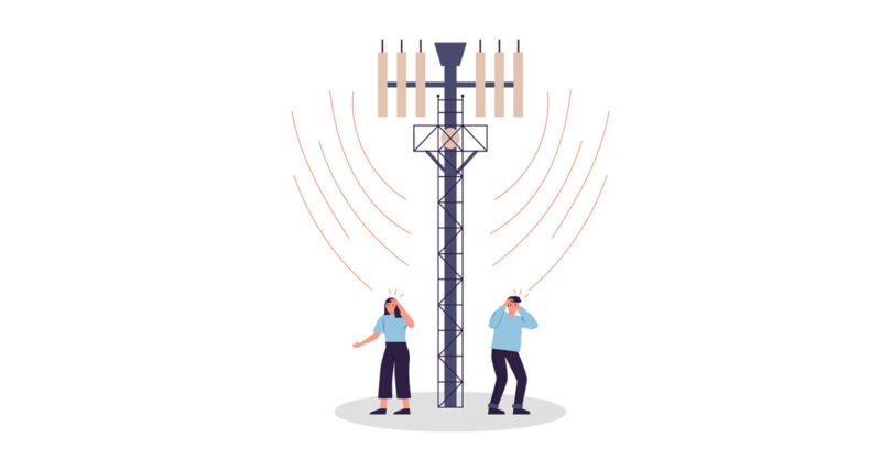 Tower Radiation Human Disruption