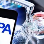 epa logo and tap water