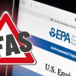 epa website and letters "pfas"
