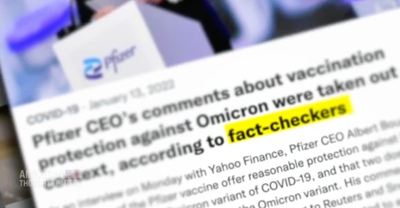 Fact-checking is one part of the campaign to control what you see online, and therefore what you think and how you perceive reality.