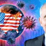 anthony fauci and u.s. flag