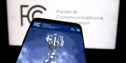 fcc logo and wireless tower