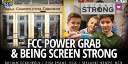 Good Morning CHD graphic: FCC Power Grab & Being Screen Strong