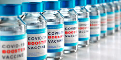 covid-19 booster vaccine bottles