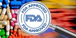 pills and words " fda approved"