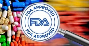 pills and words " fda approved"
