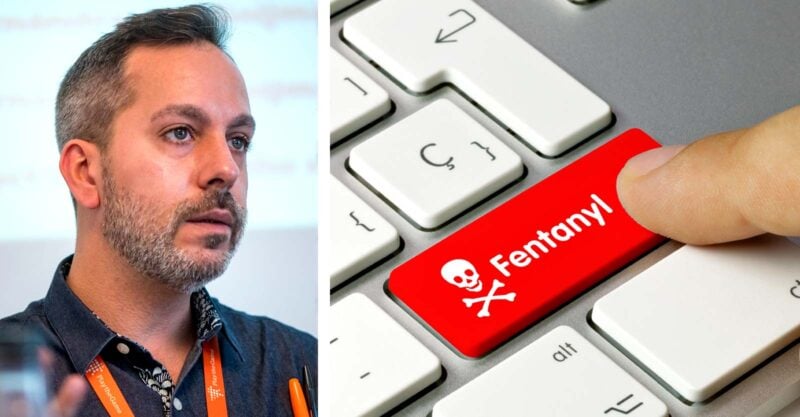 Argentinian journalist Federico Dario Teijeiro and word "fentanyl"