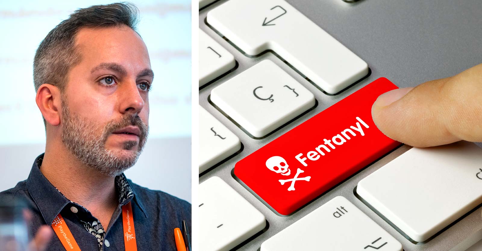 Argentinian journalist Federico Dario Teijeiro and word "fentanyl"