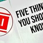 five things and a magnifying glass with AI