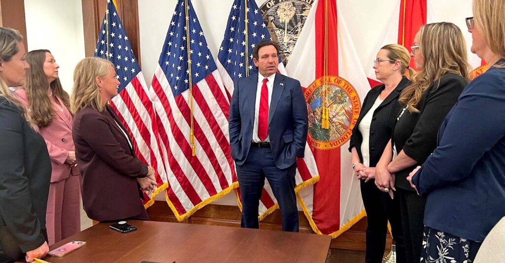 florida governor and maha moms