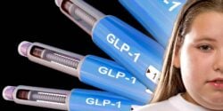 young girl and glp-1 injections