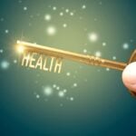 key with word "health" on it
