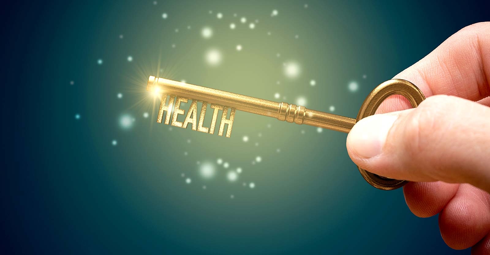 key with word "health" on it