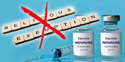 healthcare religious medical exemption novavax covid vaccine feature
