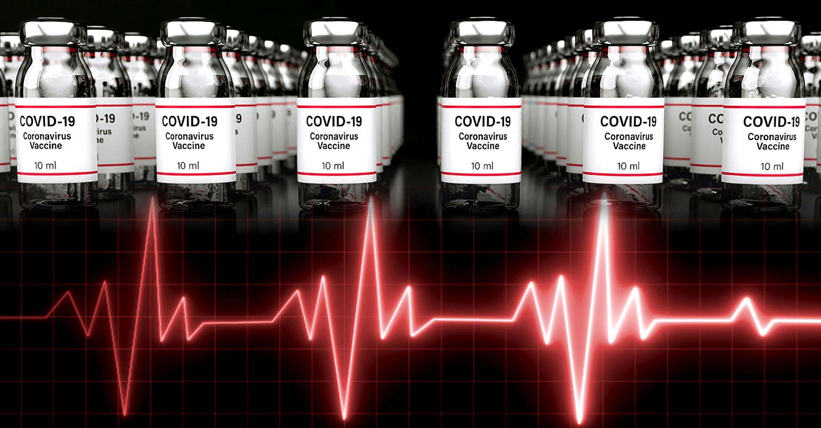 covid vaccines and ekg